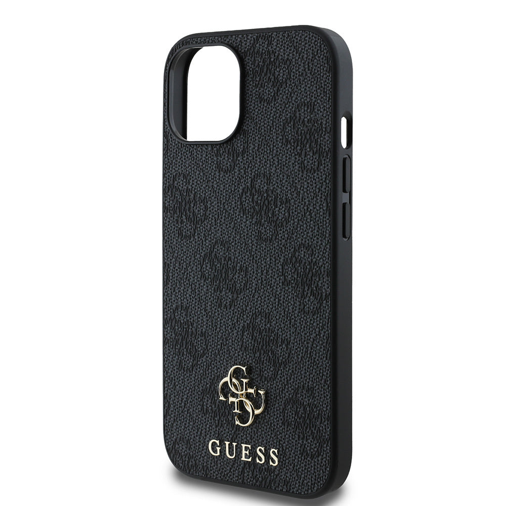 Guess iPhone 15 Orjinal Lisanslı M-safe Şarj Özellikli Small 4G Classic Kılıf Guess iPhone 15 Orjinal Lisanslı M-safe Şarj Özellikli Small 4G Classic Kılıf